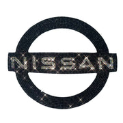 Black Bling Nissan Emblem Decal