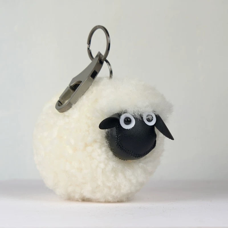 Blacknose sheep car keychain