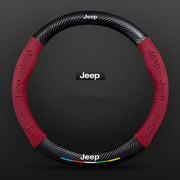 Carbon Fiber Steering wheel cover for Jeep