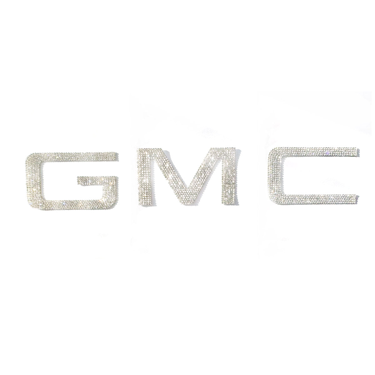 GMC Rhinestone Emblem Decals for Front Grill