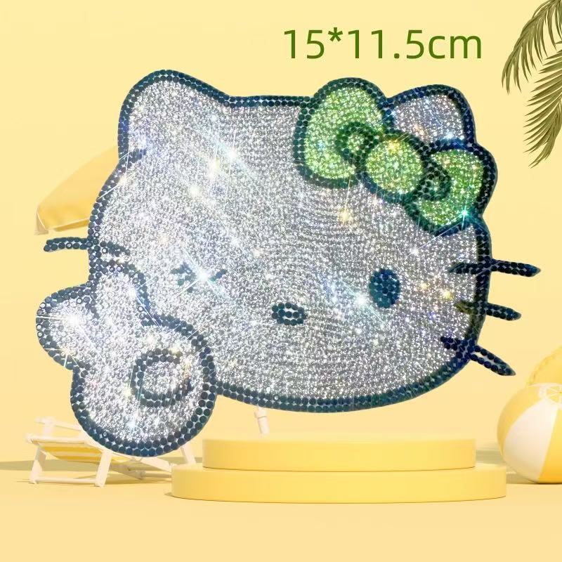 Hello Kitty Car Rhinestones Sticker