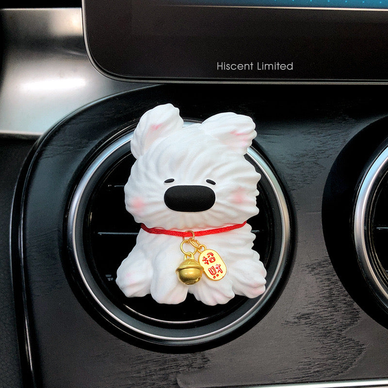 Cute West Highland Dog Car Air Freshener