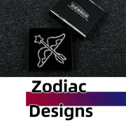 12 Zodiac Bling Car Decals