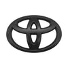 TOYOTA Chrome Logo Emblem Carbon Fiber Pattern Badge Symbol