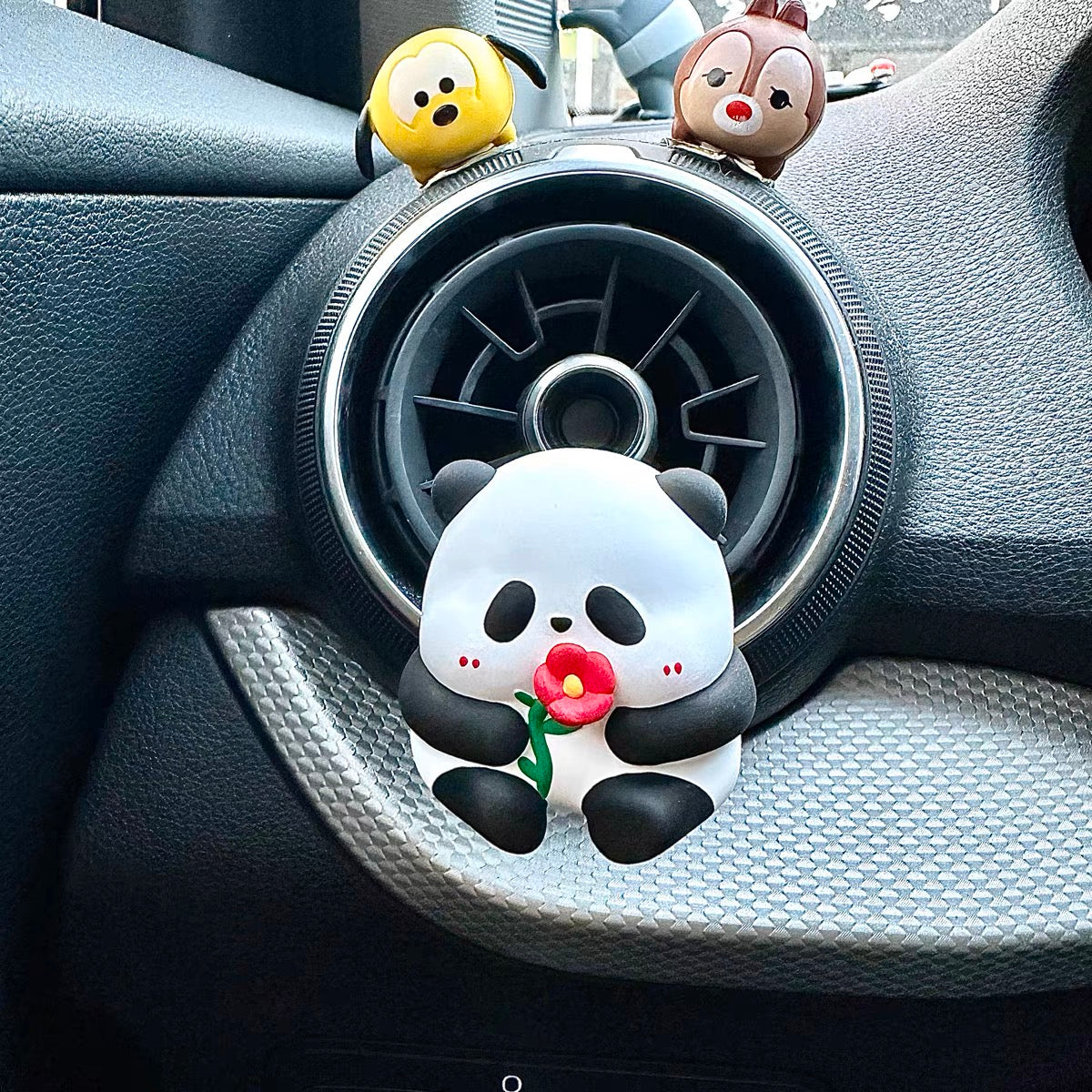 Panda Huahua Car Air Vent Decoration with Scent