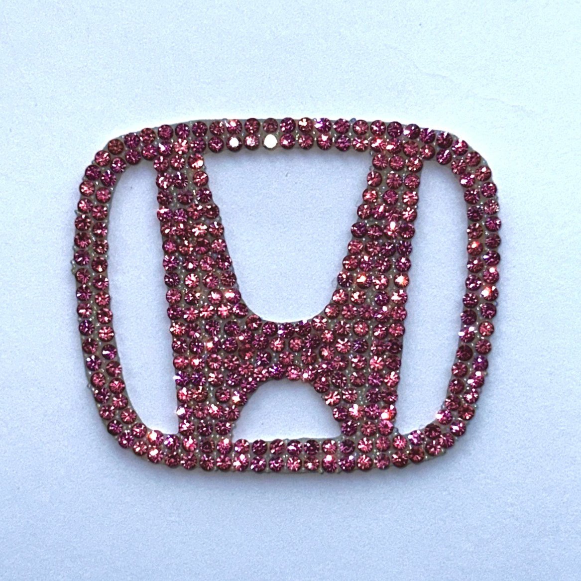 Pink Bling Rhinestones Honda Emblem