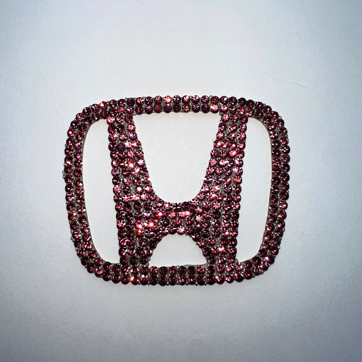 Pink Bling Rhinestones Honda Emblem