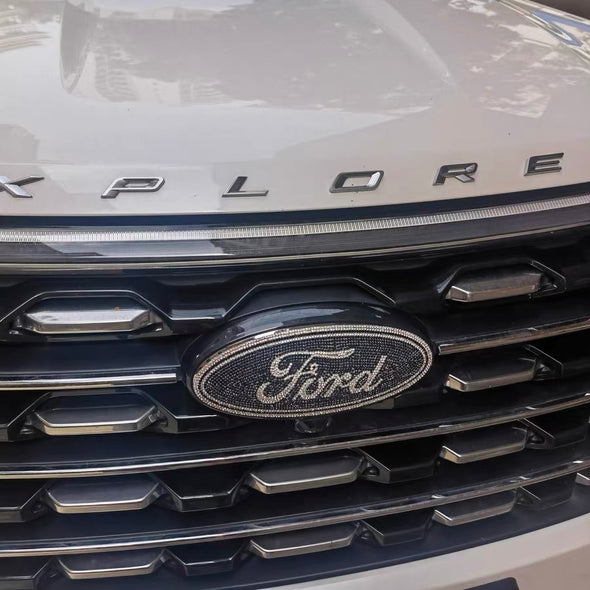 Ford front grill emblem blng decal