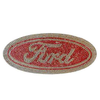 Pink Bling Decals for Ford Steering Wheel Emblem