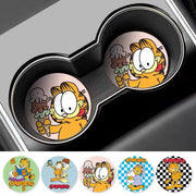 Garfield car cup coaster set