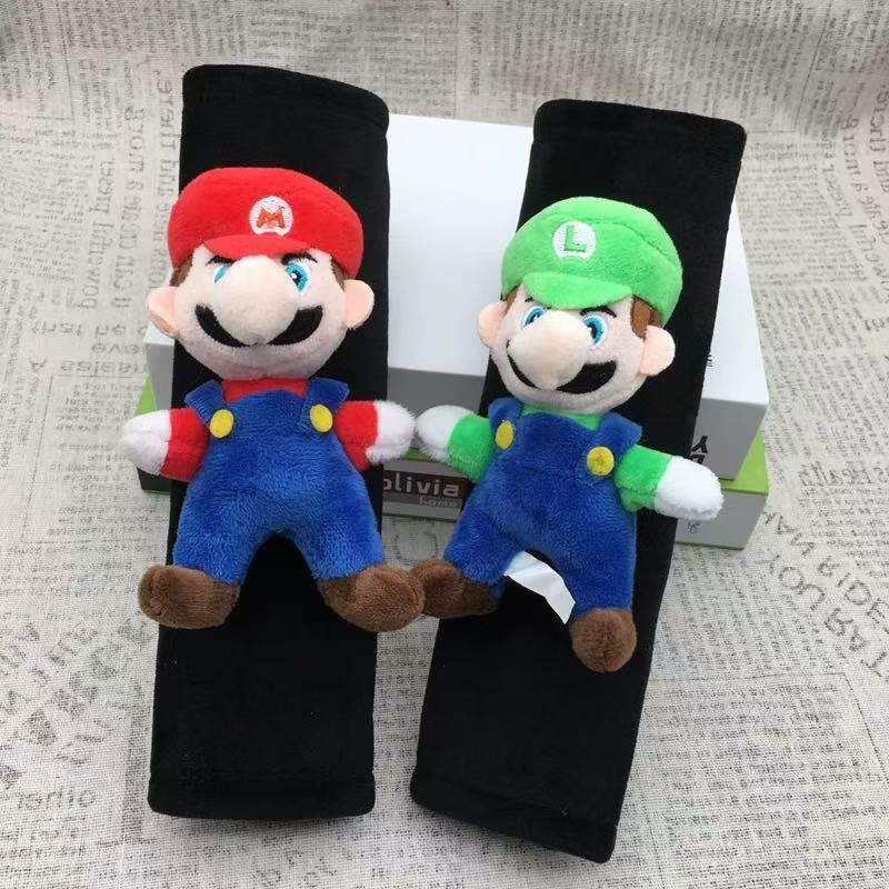 Super Mario Luigi Seat Belt Shoulder Pad