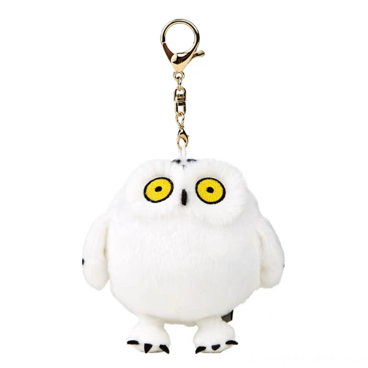 Snowy Owl Keychain Plush