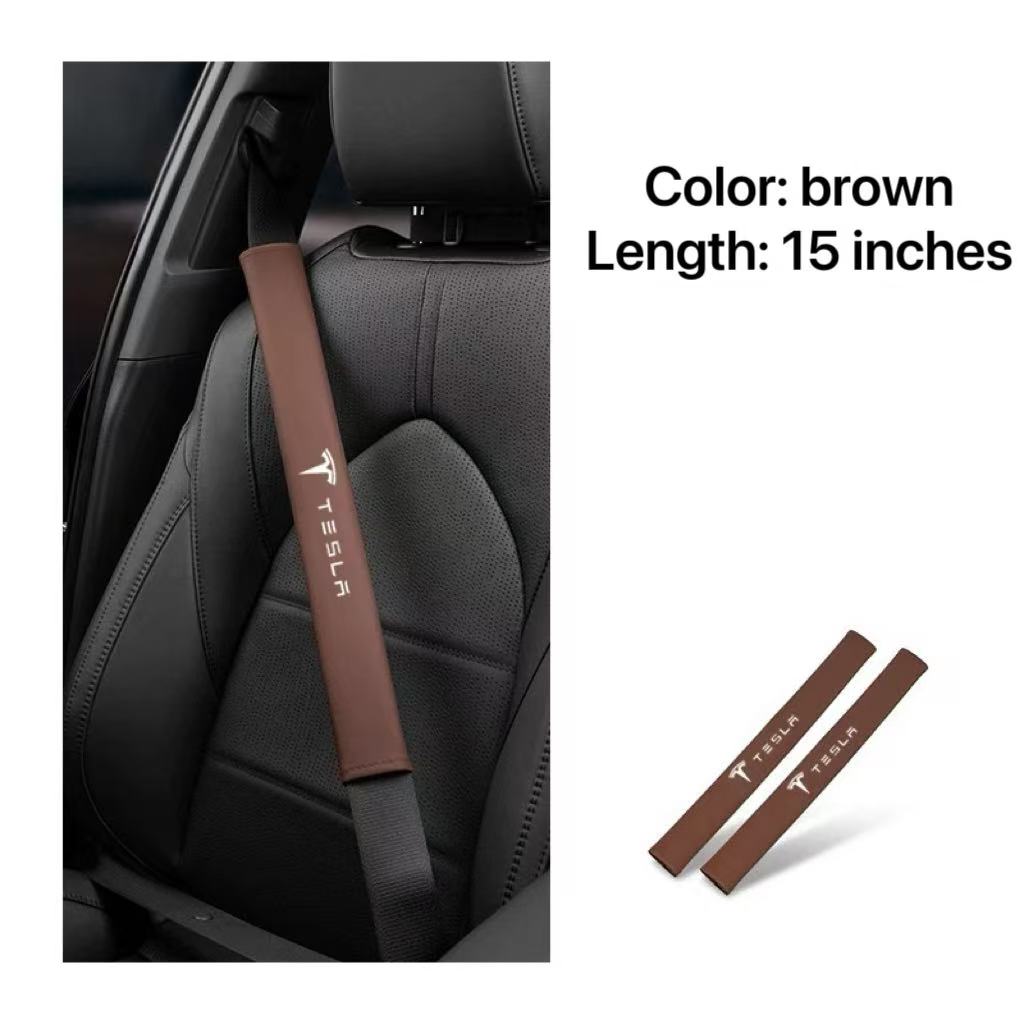 Tesla Seat Belt Cover Extra Long Padding Cushion