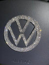 vw rhinestone emblem