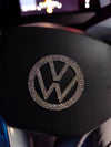 vw rhinestone emblem