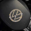 volkswagen steering wheel sticker
