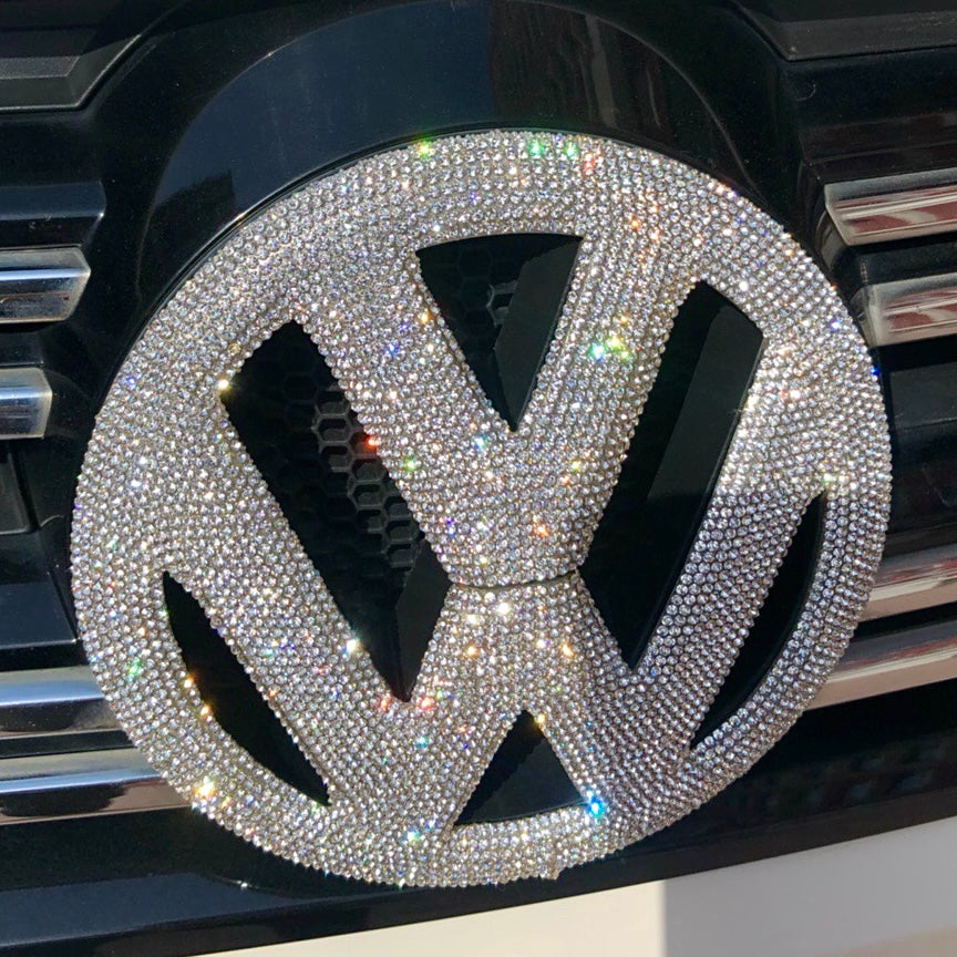 VW Volkswagen Bling Emblem Decal