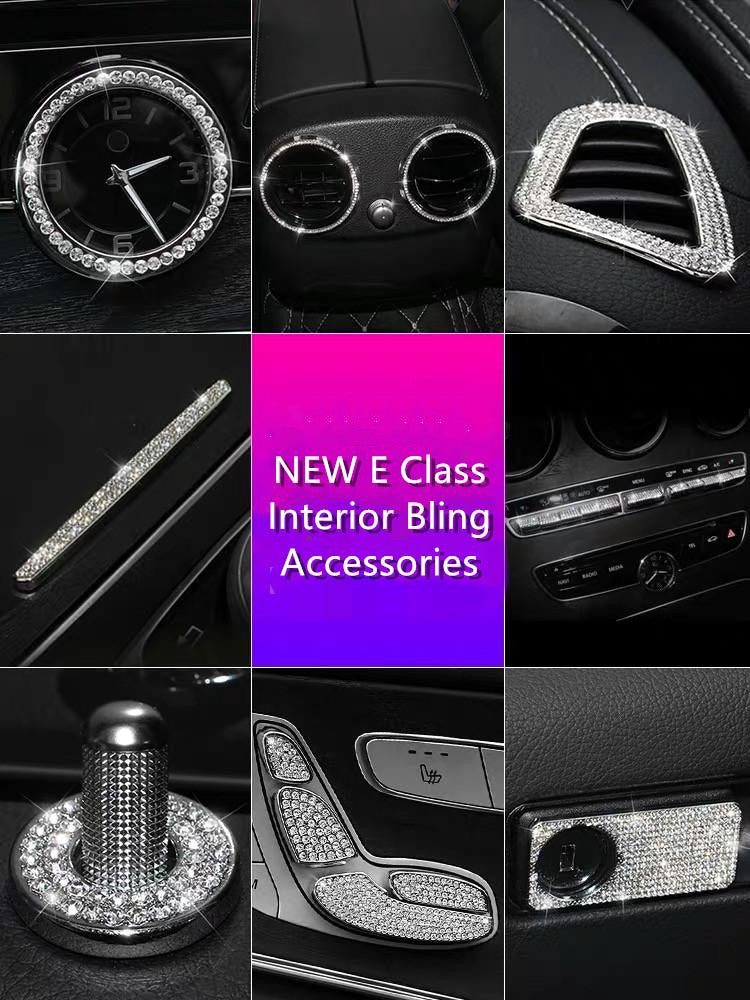 Cheap Diamond Sticker For Mercedes Benz E Class W213 E200 E300 Interior  Modification Diamond Car Stickers Decoration Car