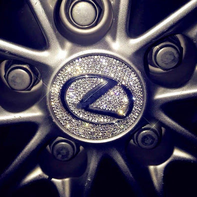 Bling Lexus LOGO Stickers for Tire Hubcaps