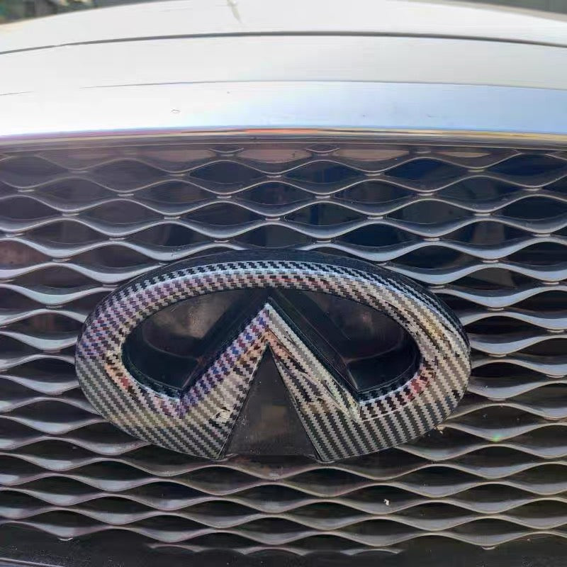 infiniti carbon fiber emblem