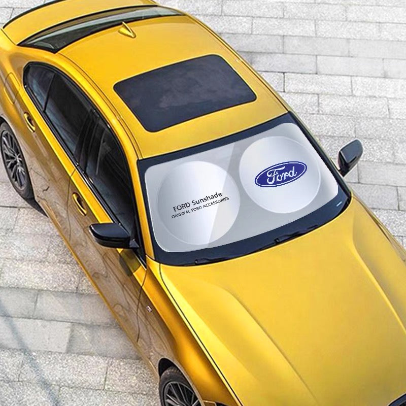 Ford Fusion Customized Windshield UV Sunshade Heatshield Custom-Fit Su –  Carsoda