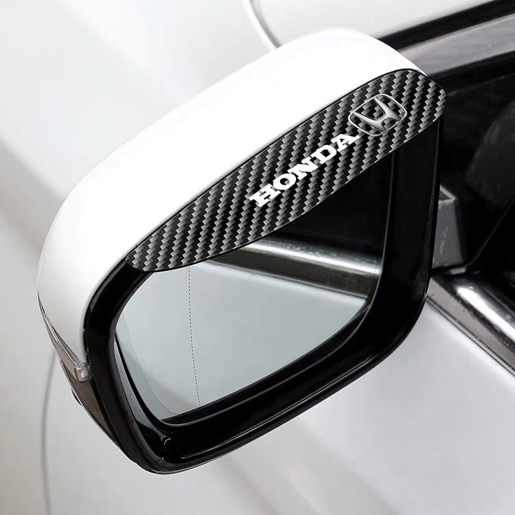 IDISON 2Pcs Car Side Mirror Rain Guard, Car Side Mirror Waterproof Visor Rain  Eyebrow, Protector Carbon Fiber Texture Suitable for Car and Truck :  : Automotive