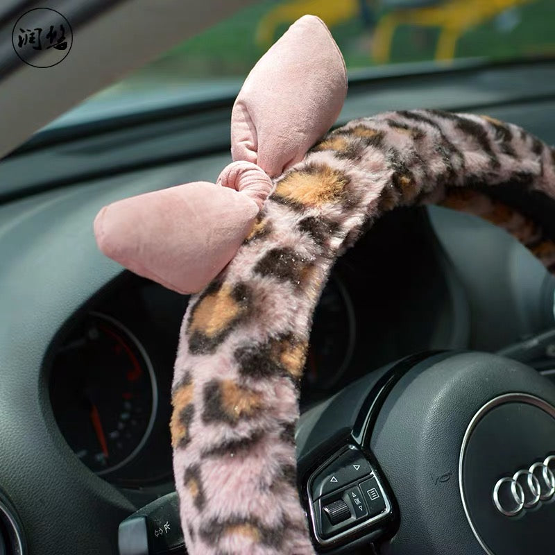 Big fluffy steering wheel cover online