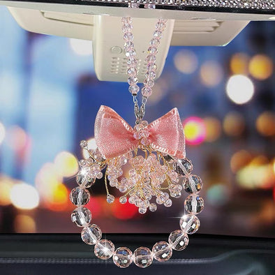 Car Pendant Ornaments Charms Funny Closestool Rearview Mirror