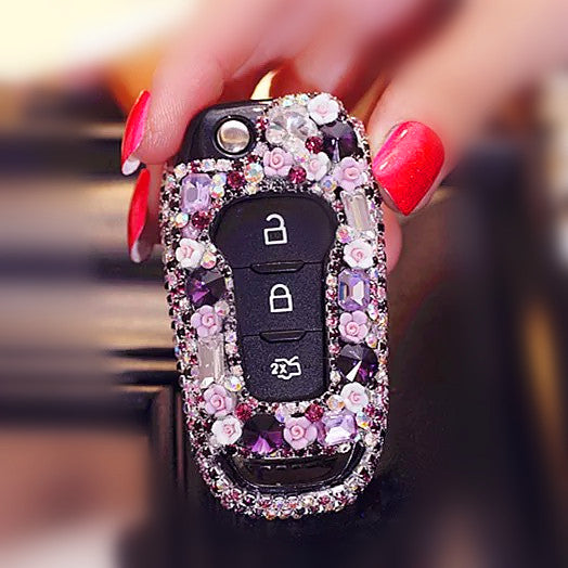 blingkeycover #fypシ #foryou #keychain #blingbling #ford