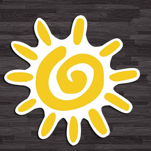 Sunny SunshineDecal Mini Sticker