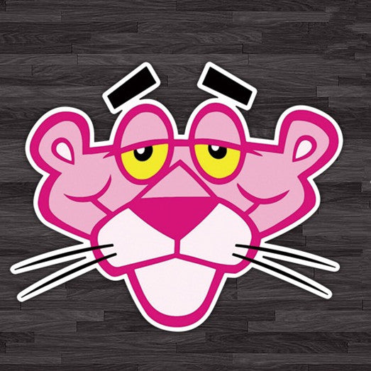 Cool Car Decal Pink Leopard Mini Sticker