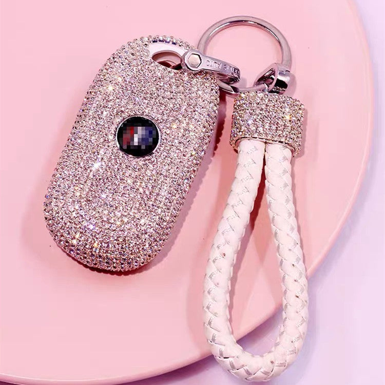Bling Car Key Holder with Rhinestones for Buick - All Silver – Carsoda