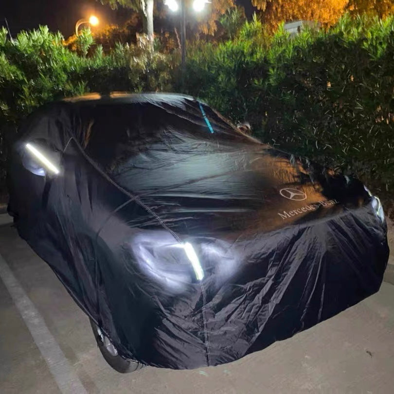 Anti Dust Heat Snow Customized Mercedes Benz Car Cover