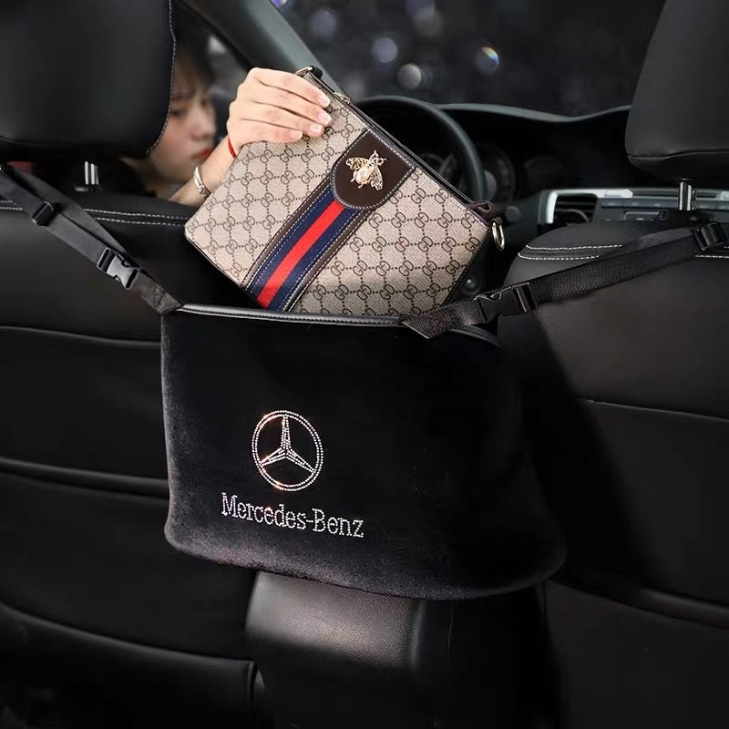 Bling Car Handbag Holder Between Seats for Mercedes Benz