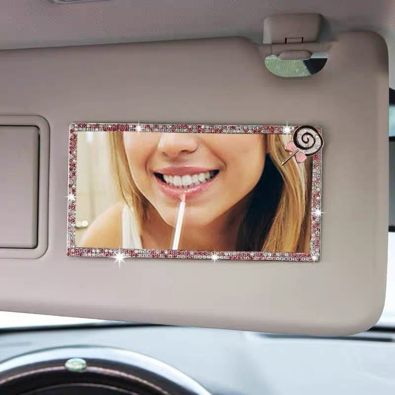 Bling Car Sun Visor Mirror