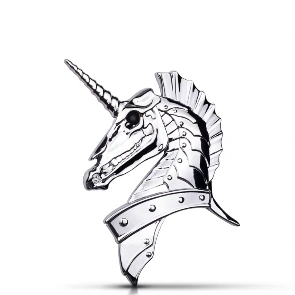 UNICORN 3D metal Chrome Emblem Badge Decal Bumper Sticker