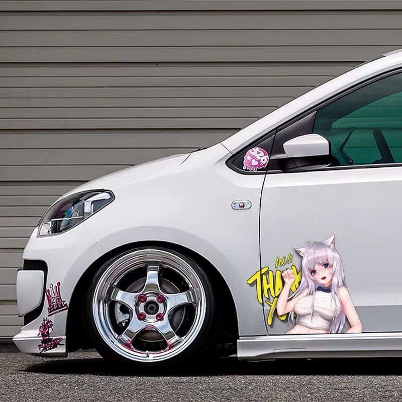 demon pokemon slayer car sunshade custom anime car accessories mats seat  cover
