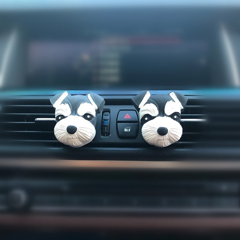 I love my Schnauzer - Car Air Vent Decoration