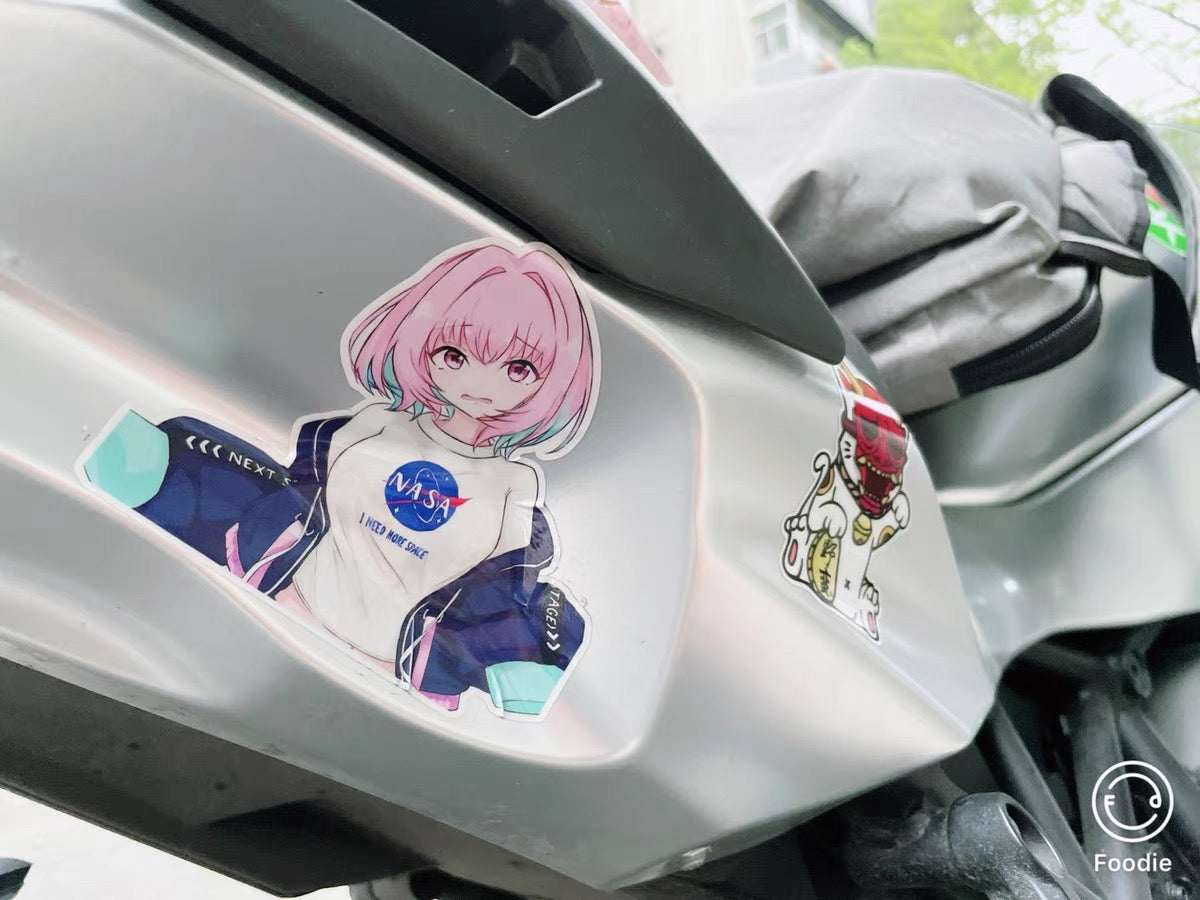 Maaya XP Creepy Cute Anime Car Mats (Set of 4) - kawaiiwaru
