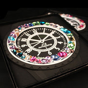 Car Dashboard Anti-slippery Mobile Phone Rhinestones Embedded Mat -Luxury Watch Inspired - Carsoda - 1