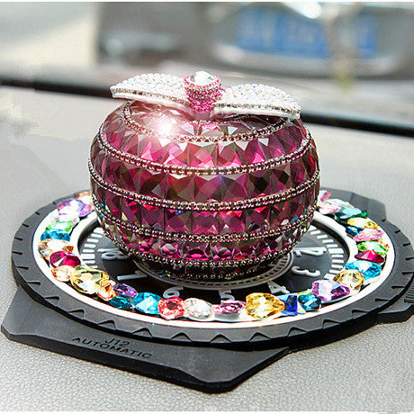 Car Dashboard Anti-slippery Mobile Phone Rhinestones Embedded Mat -Luxury Watch Inspired - Carsoda - 3