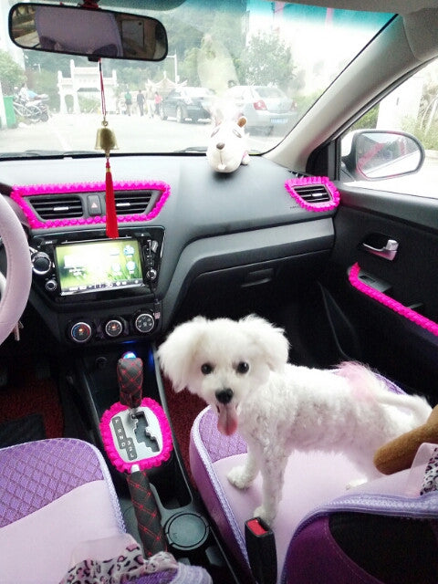 Cute car interior decor  Pink car interior, Pink car, Custom car