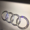 bedazzled audi emblem