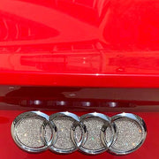 bedazzled audi emblem