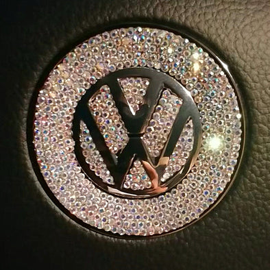 bling volkswagen emblem