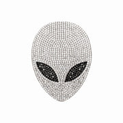 bling alien sticker decal