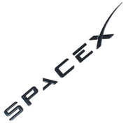 spacex car emblem